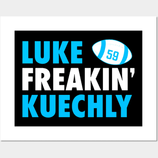 luke kuechly Posters and Art